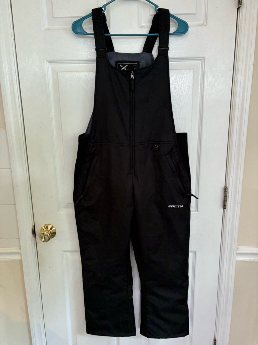 Arctix Black Insulated Snow Bib Overalls